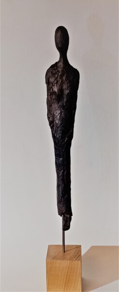 Sculpture intitulée "Passager #11" par Murielle Huvé-Lejeune, Œuvre d'art originale, Céramique