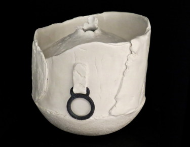 Le Souffle de Terre I Sculpture intitulée "Le Souffle de Terre…" par Murielle Huvé-Lejeune, Œuvre d'art originale, Céramique
