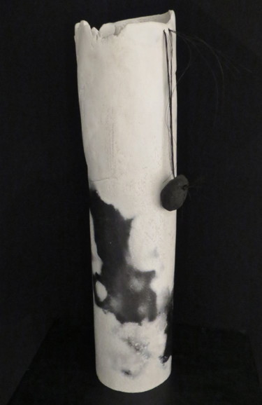 Sculpture intitulée "Le Souffle de Terre…" par Murielle Huvé-Lejeune, Œuvre d'art originale, Céramique