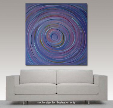 Painting titled "Vertigo" by Mimi Bondi, Original Artwork