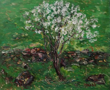 Картина под названием "Spring" - Mushegh Grigoryan, Подлинное произведение искусства, Масло