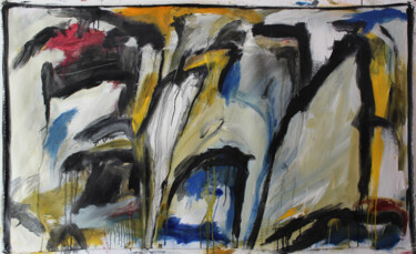 Dias grises Painting titled "Dias grises" by Mushu Painter, Original Art, Oil