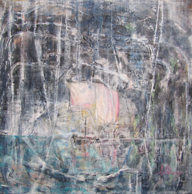 Картина под названием "Scarlet Sails - Fea…" - Dmitri Matkovsky, Подлинное произведение искусства, Акрил