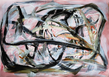 Pittura intitolato "Abstract Clutter an…" da Dmitri Matkovsky, Opera d'arte originale, Acrilico