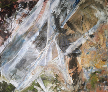 Pittura intitolato "The Fall of the Sky…" da Dmitri Matkovsky, Opera d'arte originale, Acrilico
