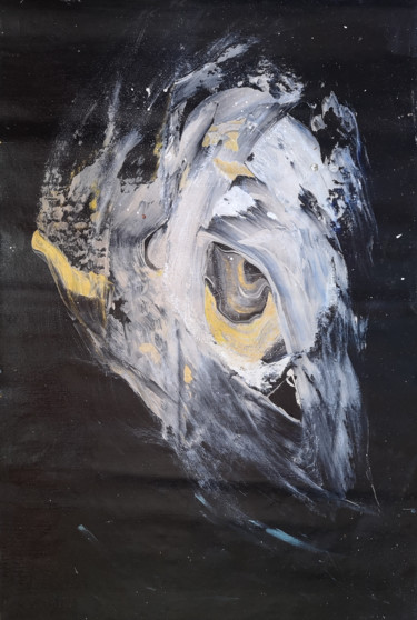 Pittura intitolato "An eagle eye compar…" da Dmitri Matkovsky, Opera d'arte originale, Acrilico
