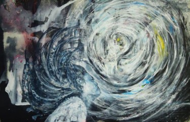 Peinture intitulée "Leap in Time" par Dmitri Matkovsky, Œuvre d'art originale, Huile