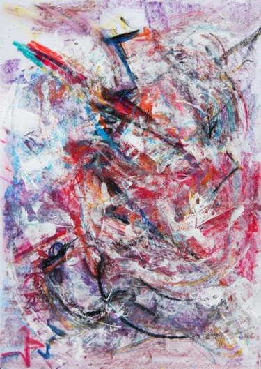 Pintura intitulada "Colored Noise" por Dmitri Matkovsky, Obras de arte originais, Óleo