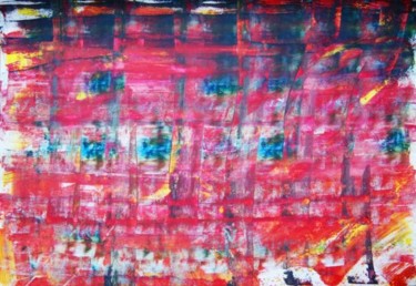 Painting titled "Abstract #1" by Dmitri Matkovsky, Original Artwork, Oil