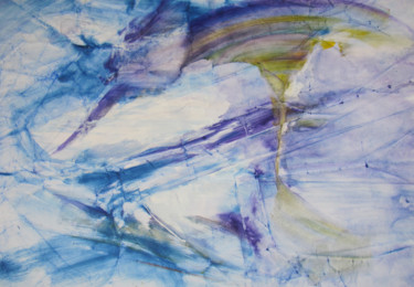 Peinture intitulée "Waterspouts, Tornad…" par Dmitri Matkovsky, Œuvre d'art originale, Acrylique