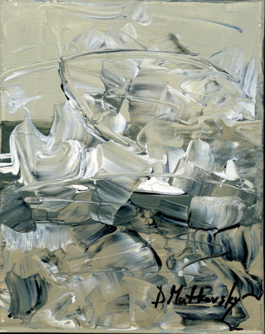 Pittura intitolato "ABSTRACT 2 - Origin…" da Dmitri Matkovsky, Opera d'arte originale