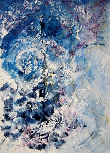 Peinture intitulée "THE BLIZZARD BY PUS…" par Dmitri Matkovsky, Œuvre d'art originale, Acrylique