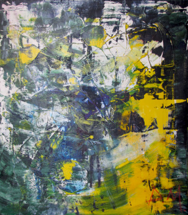 Картина под названием "Mint Lime Mojito, O…" - Dmitri Matkovsky, Подлинное произведение искусства, Акрил