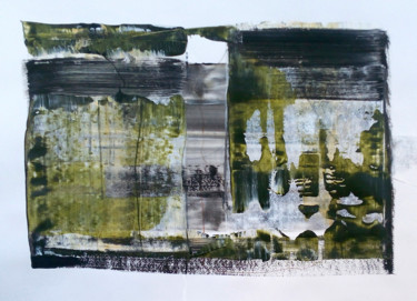 Картина под названием "GREEN DAY, Abstract…" - Dmitri Matkovsky, Подлинное произведение искусства, Акрил