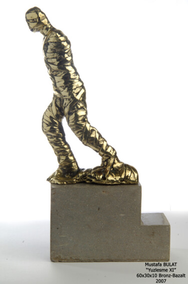 Sculpture intitulée "Mustafa  BULAT,  Yü…" par Mustafa Bulat, Œuvre d'art originale, Bronze