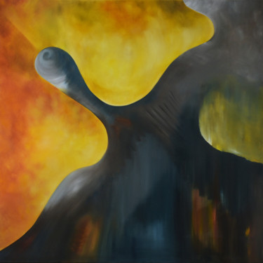 Картина под названием "A DREAM COME TRUE -…" - Marina Venediktova, Подлинное произведение искусства, Масло Установлен на Дер…