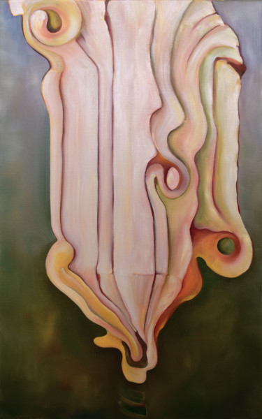 Painting titled "WINGS OF WIND-2, or…" by Marina Venediktova, Original Artwork, Oil Mounted on Wood Stretcher frame