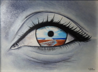 Pintura intitulada "Miradas" por Marina Viñoly Apaolaza, Obras de arte originais, Óleo