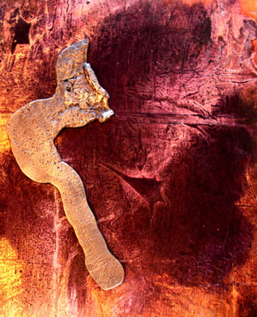 Apparition Au fond d'une Grotte Sculpture intitulée "Apparition Au fond…" par Monique Vivian, Œuvre d'art originale, Bronze