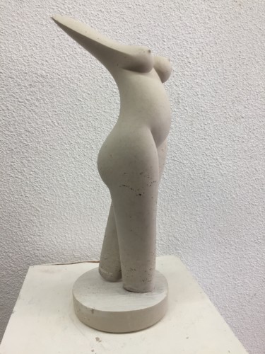 Sculpture titled "Torso" by Goodson Mlera, Original Artwork, Stone