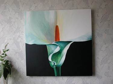 "Calla Flower" başlıklı Tablo Mo-Art tarafından, Orijinal sanat, Petrol