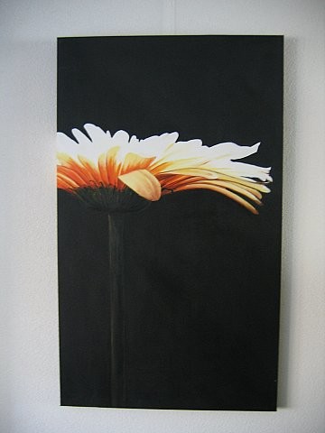 Painting titled "Bright daisy / Stra…" by Mo-Art, Original Artwork, Other