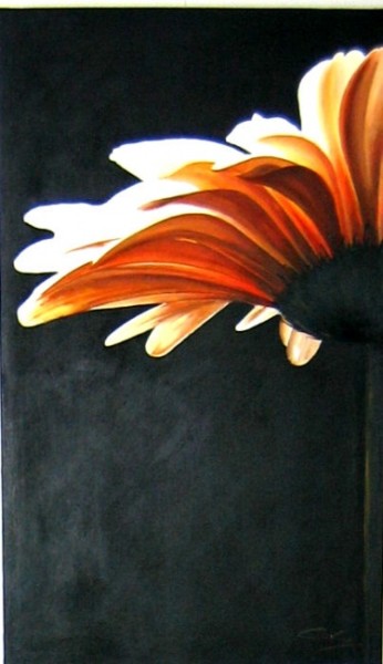 Pittura intitolato "Bright daisy / Stra…" da Mo-Art, Opera d'arte originale