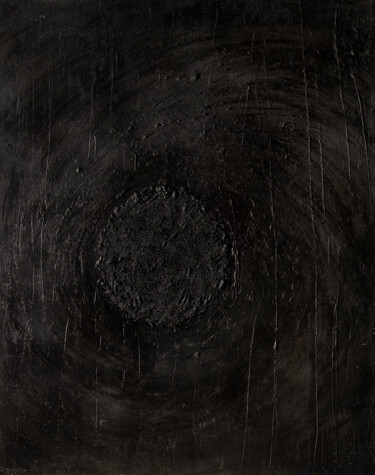 Pintura intitulada ""I" Obscur (Série)" por Mya Kotook, Obras de arte originais, Acrílico Montado em Armação em madeira