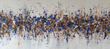 Painting titled "Symphony № 1 by M.Y." by M.Y.Art, Original Artwork, Acrylic