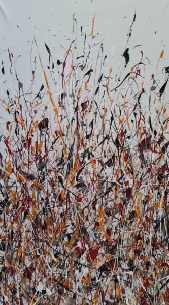 「JACKSON POLLOCK sty…」というタイトルの絵画 M.Y.Artによって, オリジナルのアートワーク, アクリル