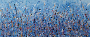 Malerei mit dem Titel "Meadow № 7 by M.Y." von M.Y.Art, Original-Kunstwerk, Acryl