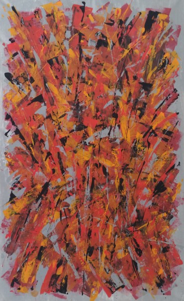 Painting titled "Modern Abstract acr…" by M.Y.Art, Original Artwork, Acrylic