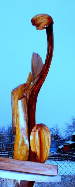 Sculpture titled "MODA CONGO" by Laurentiu Mihail Solomon, Original Artwork