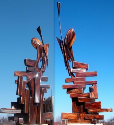 Sculpture titled "MANOLA" by Laurentiu Mihail Solomon, Original Artwork