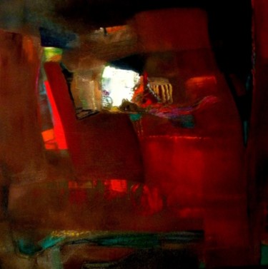 Peinture intitulée "Light & Dark.jpg" par Micheline Bousquet, Œuvre d'art originale, Huile