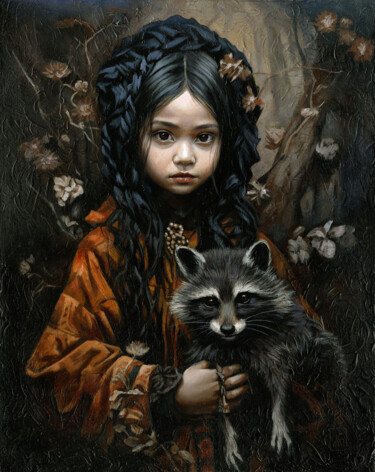 Pintura intitulada "Arya" por Mykola Koidan, Obras de arte originais, Óleo