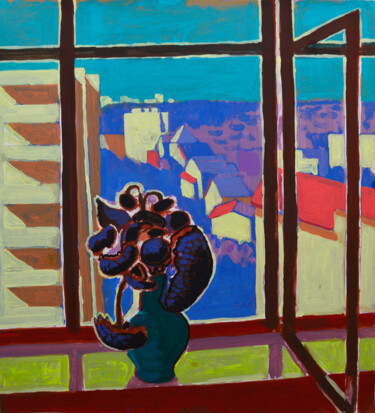 Malerei mit dem Titel "Morning" von Mykola Kozlovskyi, Original-Kunstwerk, Acryl