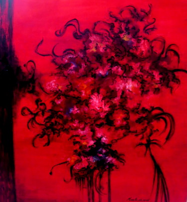 Peinture intitulée "profumo-di-donna-la…" par Marianne Charlotte Mylonas-Svikovsky (Marlo), Œuvre d'art originale