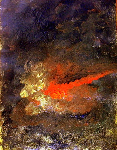 Let-it-be.jpg 389x500 Peinture intitulée "Let-it-be.jpg 389x5…" par Marianne Charlotte Mylonas-Svikovsky (Marlo), Œuvre d'art originale, Acrylique