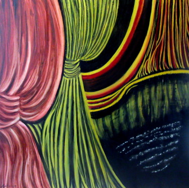 Malerei mit dem Titel "InTribute of  Diego…" von Marianne Charlotte Mylonas-Svikovsky (Marlo), Original-Kunstwerk, Öl