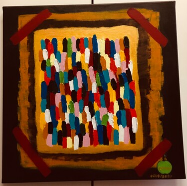 Картина под названием "Mixed Emotion" - Ma Lovelie Albarracin, Подлинное произведение искусства, Акрил