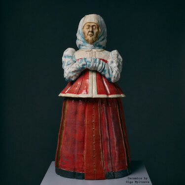 “Winter” Sculpture titled "“Winter”" by Olga Myltseva, Original Art, Ceramics