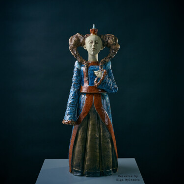 Scultura intitolato "Mongolia" da Olga Myltseva, Opera d'arte originale, Argilla