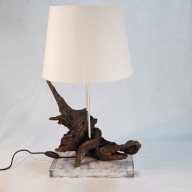 Design intitolato "Passion Shell Lamp" da Myluwa Creazioni, Opera d'arte originale, Illuminazione