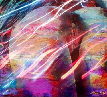 Digital Arts titled "conny ⭐⭐⭐" by Mylyfee Art, Original Artwork, Digital Painting