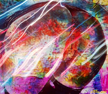 Arts numériques intitulée "olly ⭐⭐⭐" par Mylyfee Art, Œuvre d'art originale, Peinture numérique