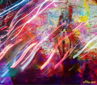 Arts numériques intitulée "gloory ⭐⭐⭐" par Mylyfee Art, Œuvre d'art originale, Peinture numérique