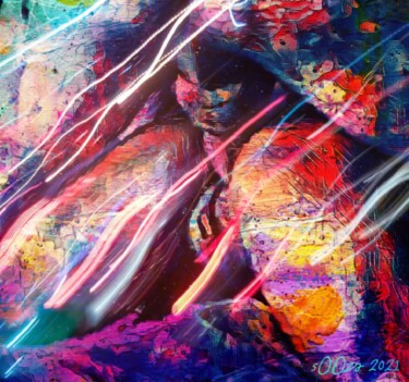 Digital Arts titled "carrol ⭐⭐⭐" by Mylyfee Art, Original Artwork, Digital Painting