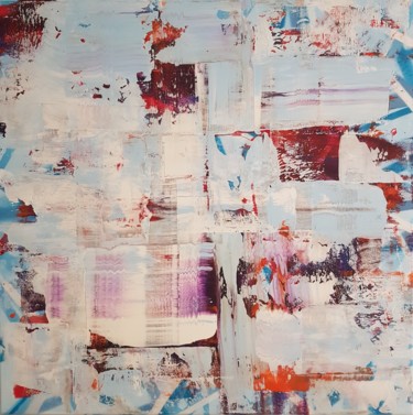 Iron sky Painting titled "Iron sky" by Cyril Keller, Original Art, Acrylic