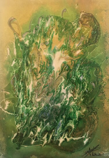 Pittura intitolato "Le monde des fées" da Audran, Opera d'arte originale, Acrilico